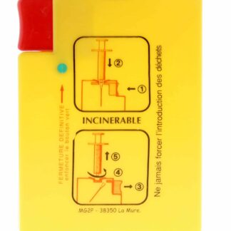 Collecteur d aiguilles/boite Sharpsafe® 0.17 L  SANICOLLECTEUR 1081001009