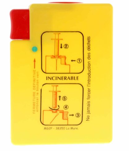 Collecteur d aiguilles/boite Sharpsafe® 0.17 L  SANICOLLECTEUR 1081001009