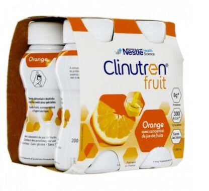 COMPLEMENT ALIMENTAIRE nestlé CLINUTREN FRUIT ORANGE