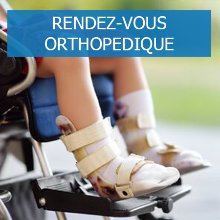 Prendre un rendez-vous orthopedique