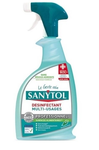 SANYTOL SPRAY DESINFECTANT 750ML 30452066113057