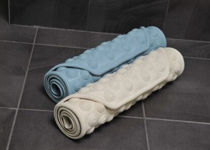 Tapis de bain antidérapant avec 200 ventouses 100 x 40 cm blanc   818053 – Image 2