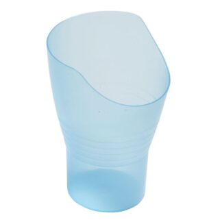 Verre avec découpe nasale Bleu ergo   813175