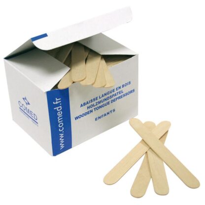 Abaisse langue adulte en bois ( boite de 100pcs) 2510500
