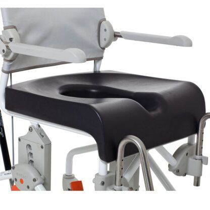 Assise confort chaise de douche à roulettes Swift Mobile