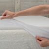 DRAP HOUSSE/Protection literie FILM POLYURETHANE 90X190             823075 – Image 2