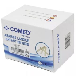ABAISSE LANGUE ENFANT EN BOIS X 250 COMED 1071001101/863093