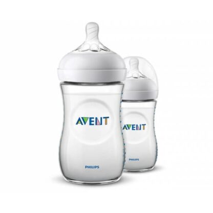 BIBERON AVENT NATURAL 260ML X2  958