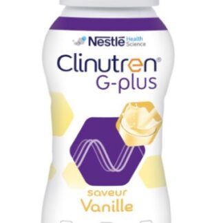 COMPLEMENT ALIMENTAIRE nestlé CLINUTREN CLINU G+ VANILLE A BOIRE SANS SUCRE   7613035070400