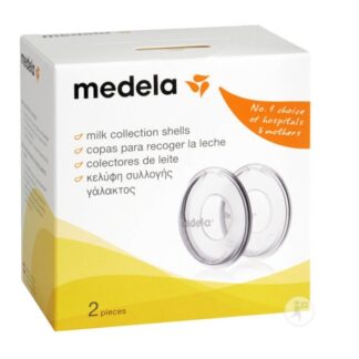 Coupelles recueil lait x2 Medela