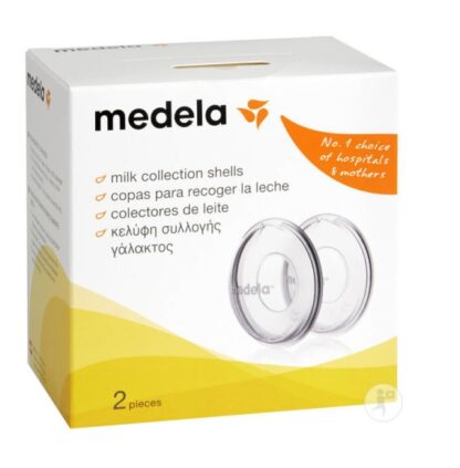 Coupelles recueil lait x2 Medela