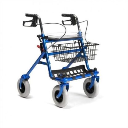 DEAMBULATEUR/ROLLATOR 4 ROUES bleu 286i