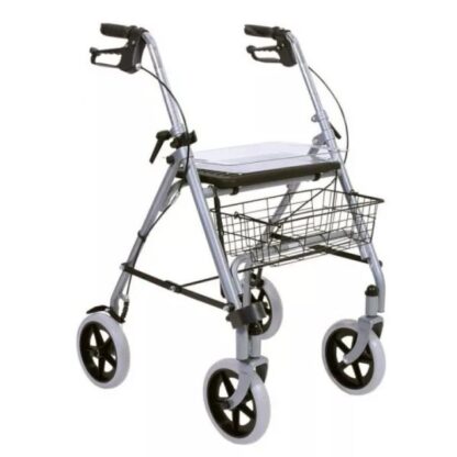 DEAMBULATEUR/ROLLATOR 4 ROUES gris SA1311005