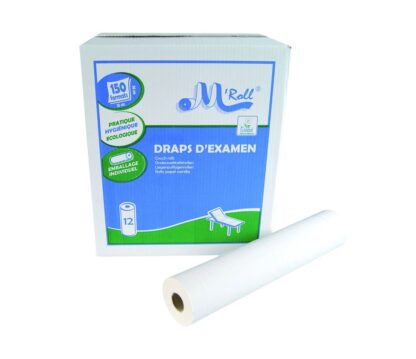 DRAP EXAMEN OUATÉ RECYCLÉE LISSE 2X18GR X12      802044
