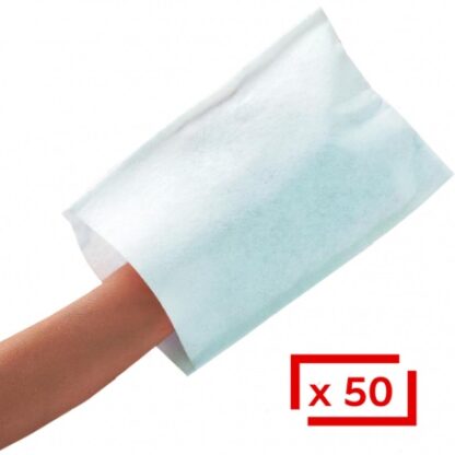 GANTS DE TOILETTE JETABLES x50    992260   VALACLEAN