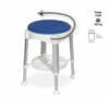 TABOURET DE DOUCHE SANTORIN Ø 36 cm  haut. de 41 à 58 cm    812191