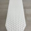 Tapis de bain antidérapant avec 200 ventouses 100 x 40 cm blanc   818053