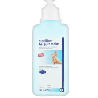 gel hydroalcoolique/GEL PURE MAIN  STERILLIUM 475 ML 981281 HARTMANN