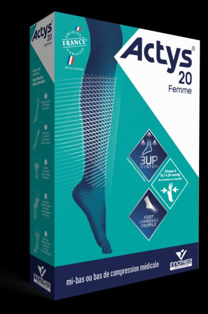 BAS CUISSE CL2 ACTYS T2 NORMAL BEIGE CLAIR orthopedie  3664540003395