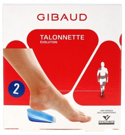 TALONNETTES BLEU T2 39-42 GIBAUD orthopédie  6369