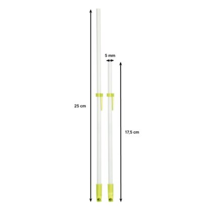 PAILLES ANTI REFLUX AVEC CLIPS LOT DE 2    813042 – Image 2